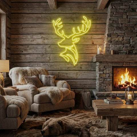 Deer Led Neon Sign Light