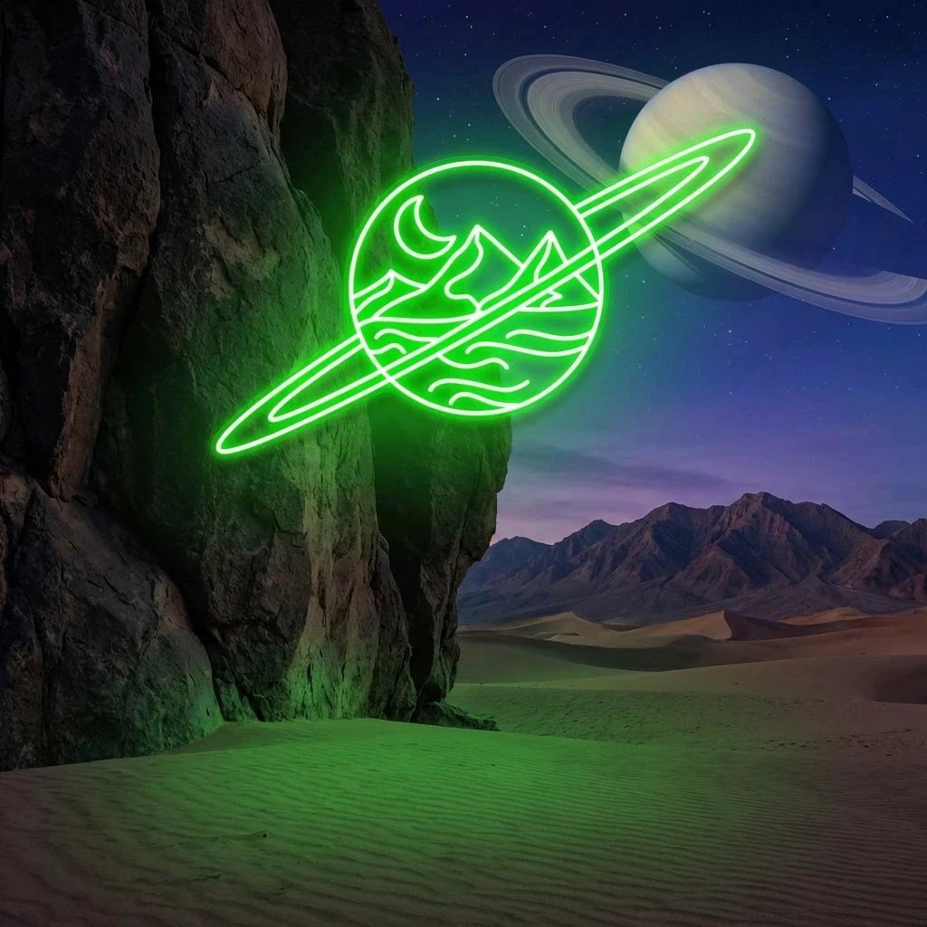Deserted Planet Led Neon Sign Light