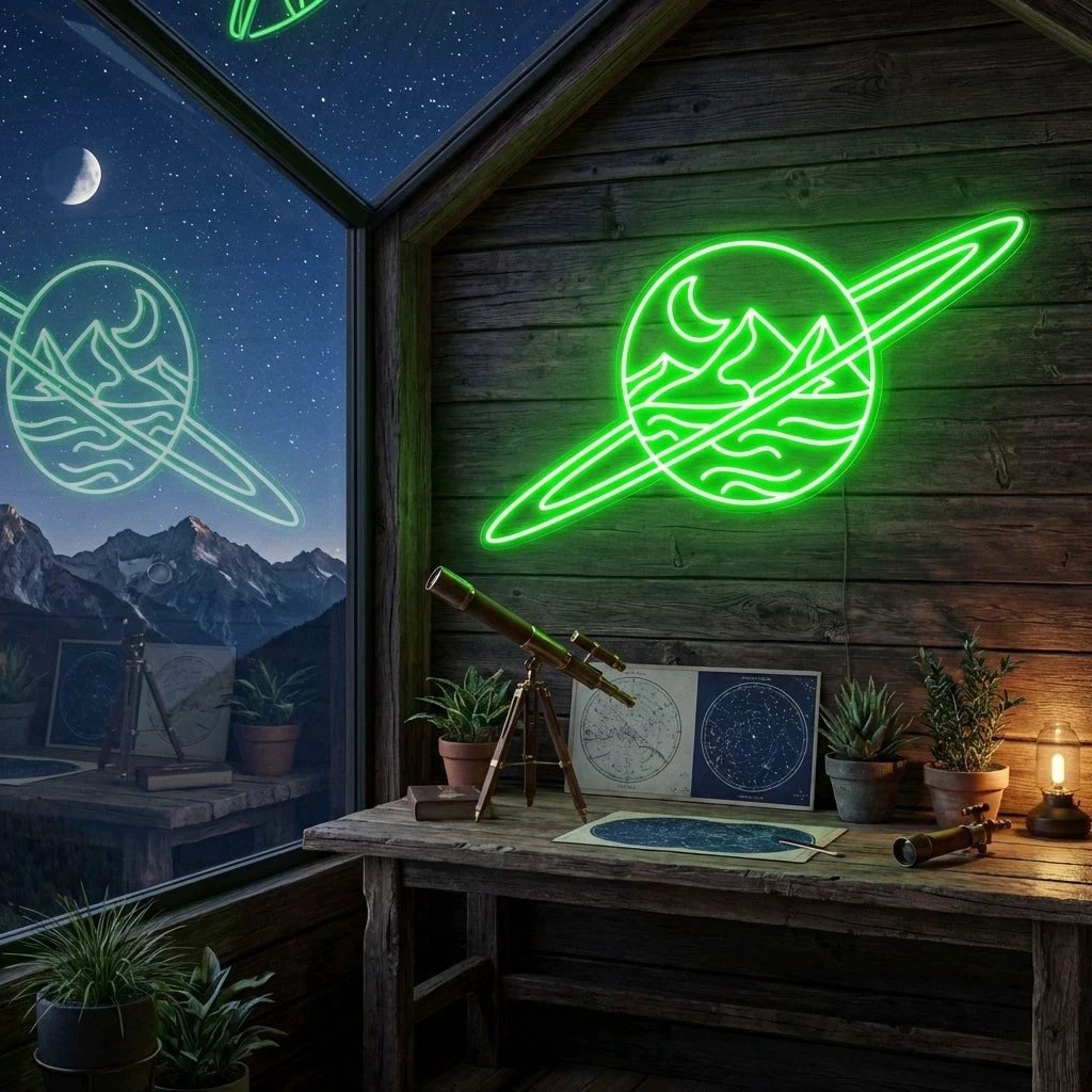 Deserted Planet Led Neon Sign Light