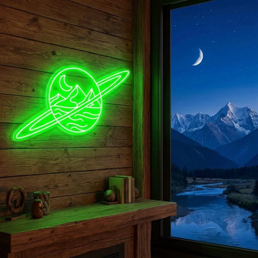 Deserted Planet Led Neon Sign Light
