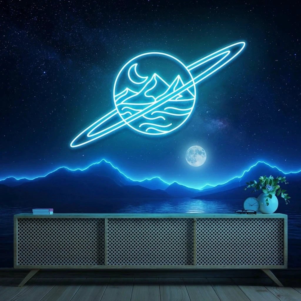 Deserted Planet Led Neon Sign Light