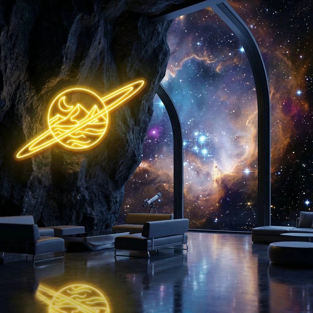 Deserted Planet Led Neon Sign Light