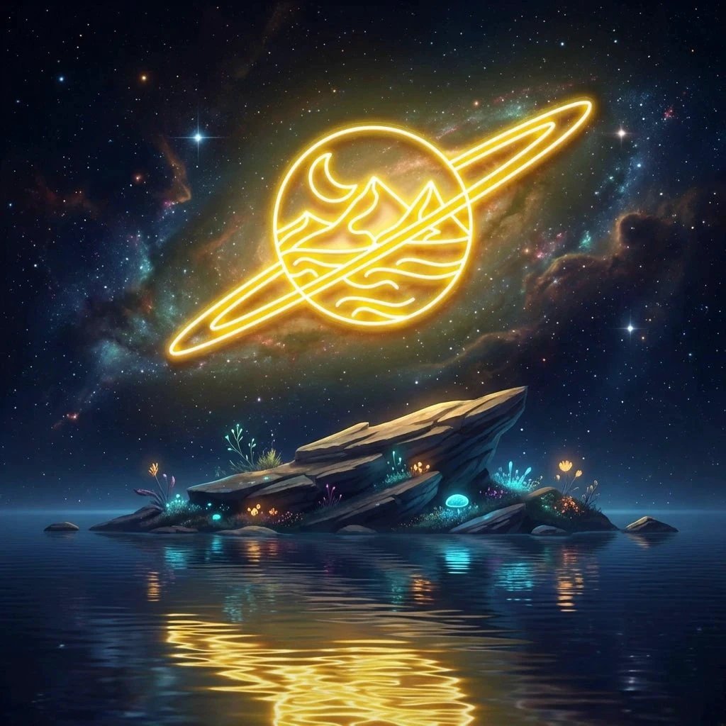 Deserted Planet Led Neon Sign Light