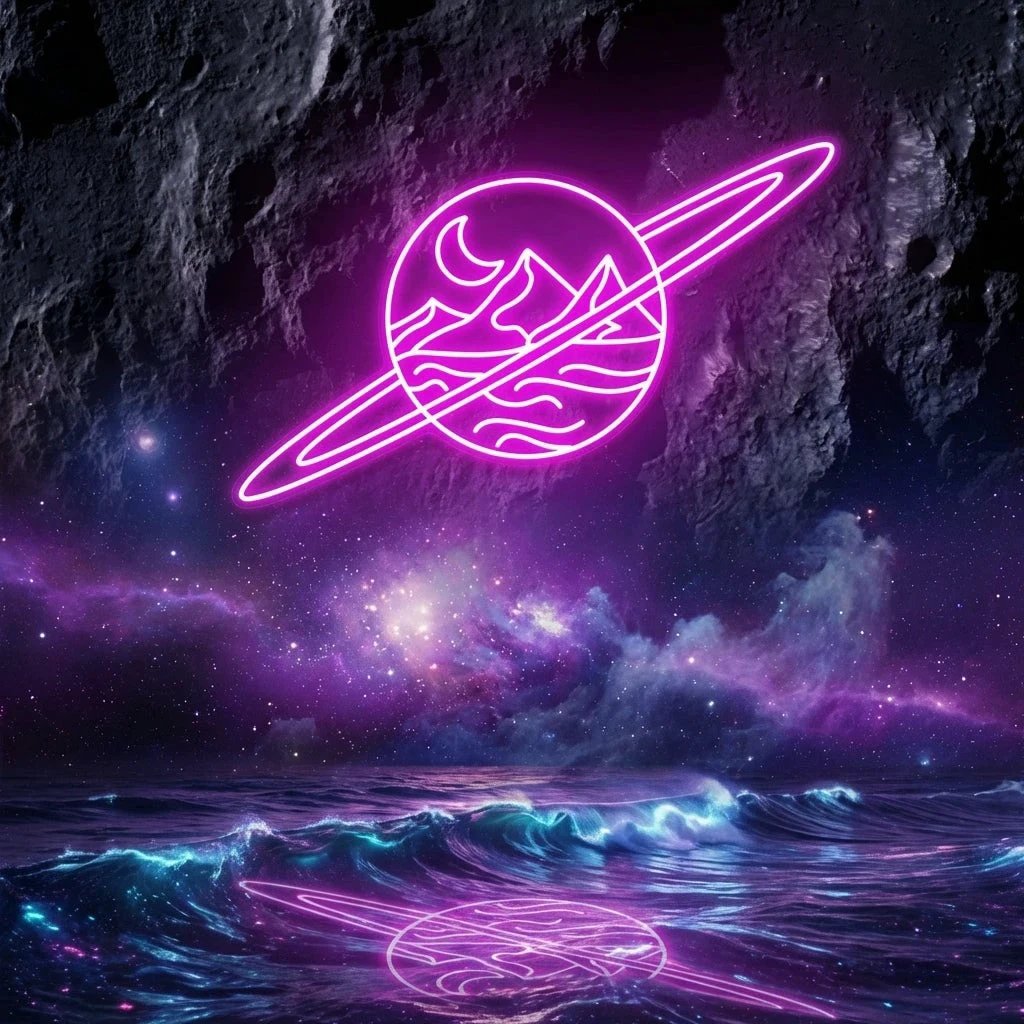 Deserted Planet Led Neon Sign Light