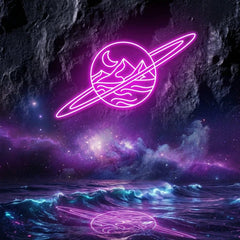 Deserted Planet Led Neon Sign Light