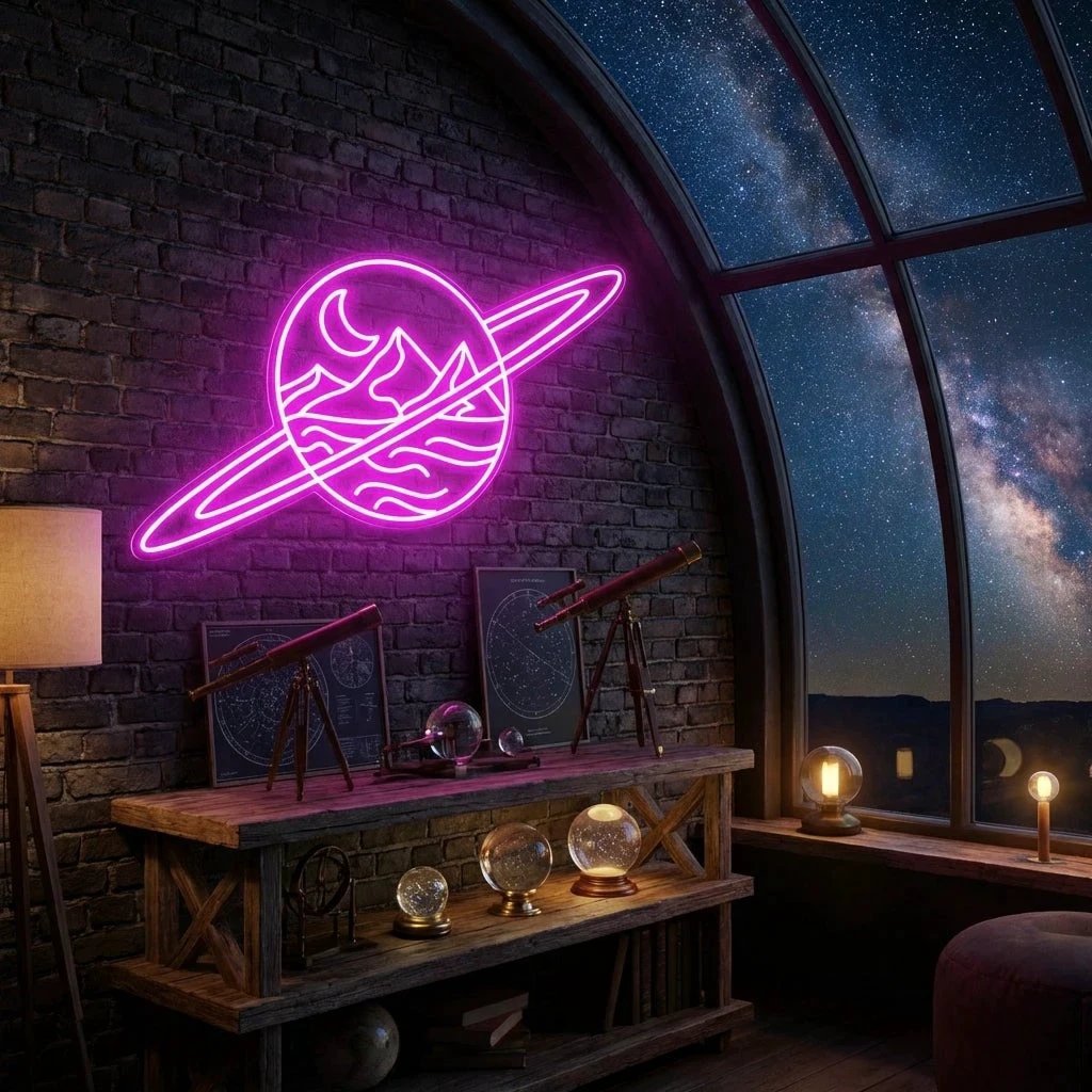 Deserted Planet Led Neon Sign Light