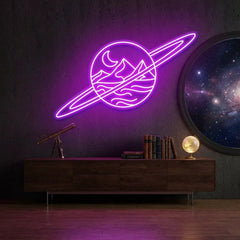 Deserted Planet Led Neon Sign Light