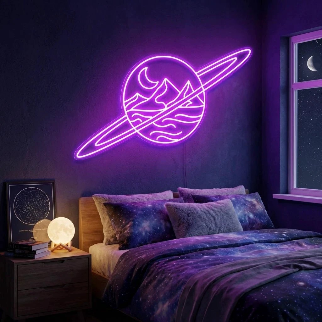 Deserted Planet Led Neon Sign Light