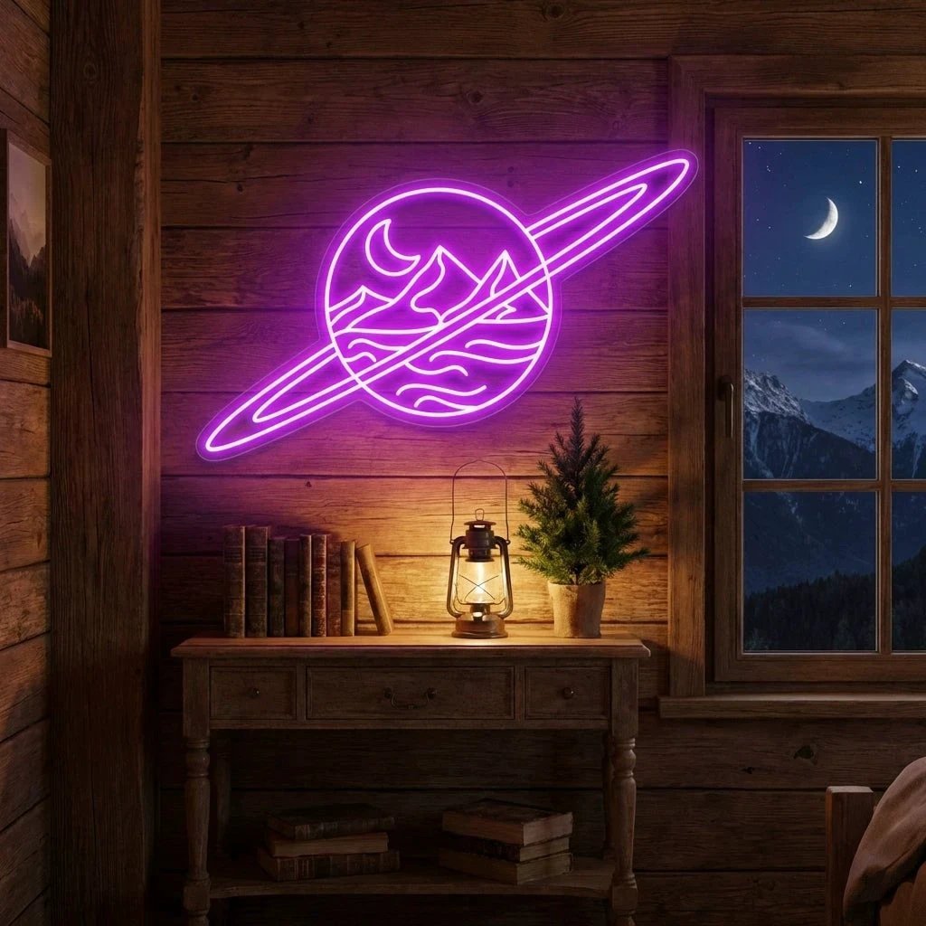 Deserted Planet Led Neon Sign Light