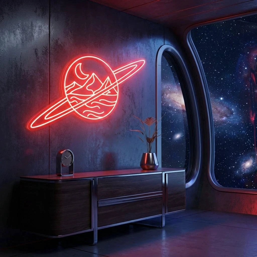 Deserted Planet Led Neon Sign Light