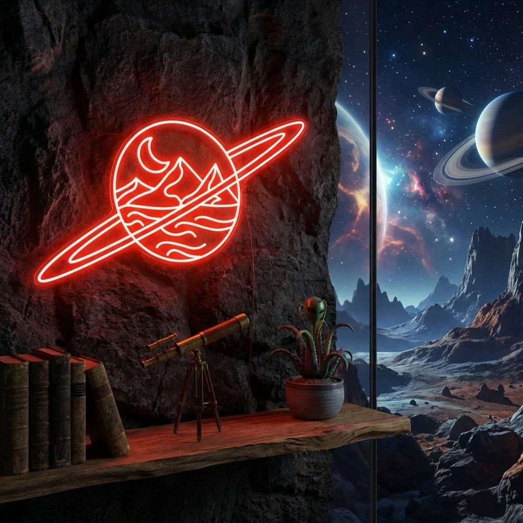 Deserted Planet Led Neon Sign Light
