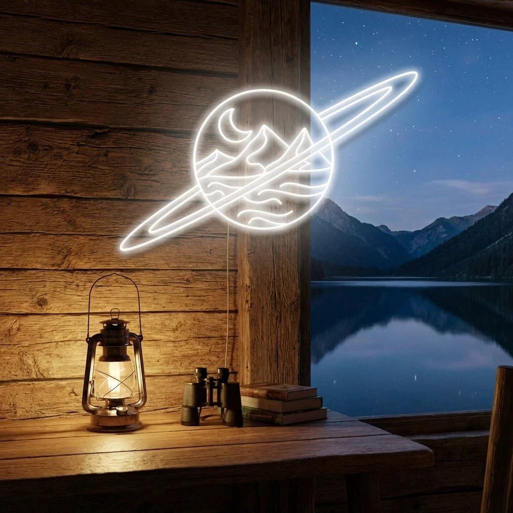 Deserted Planet Led Neon Sign Light