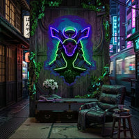 Devil Samurai LED Neon Sign Light Pop Art