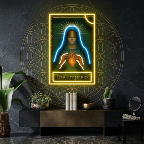 Divine Heart of The Empress LED Neon Sign Light Pop Art