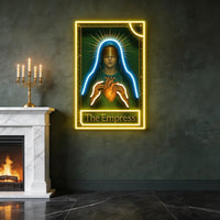 Divine Heart of The Empress LED Neon Sign Light Pop Art