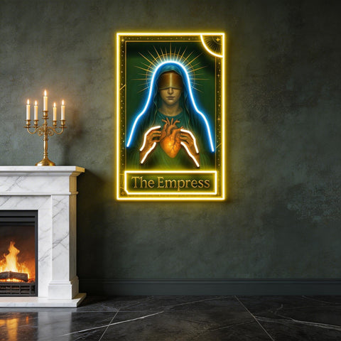 Divine Heart of The Empress LED Neon Sign Light Pop Art