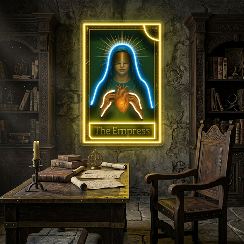 Divine Heart of The Empress LED Neon Sign Light Pop Art