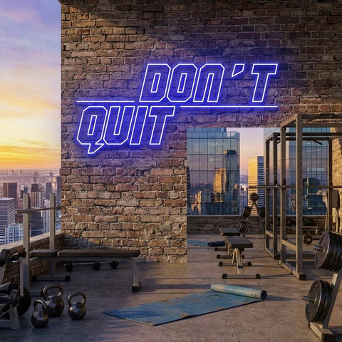 Dont Quit (Do It)2 Led Neon Sign Light