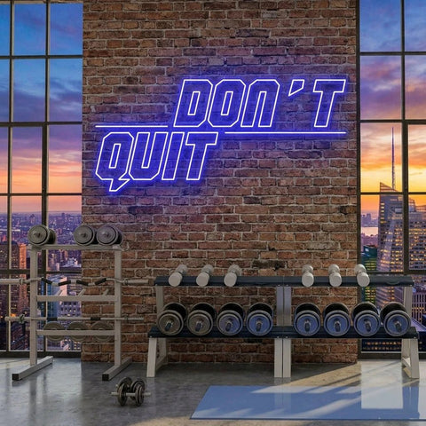 Dont Quit (Do It)2 Led Neon Sign Light
