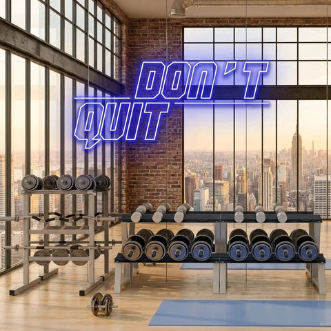 Dont Quit (Do It)2 Led Neon Sign Light