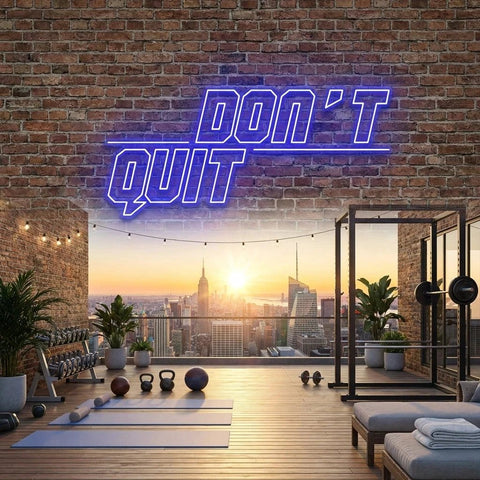 Dont Quit (Do It)2 Led Neon Sign Light