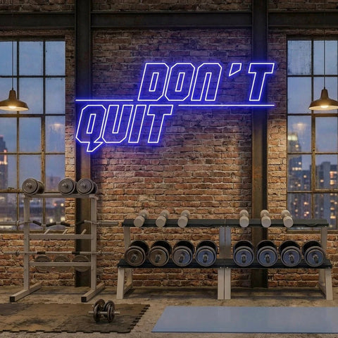 Dont Quit (Do It)2 Led Neon Sign Light