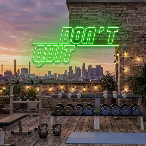 Dont Quit (Do It)2 Led Neon Sign Light