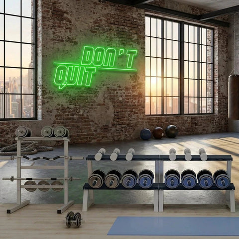 Dont Quit (Do It)2 Led Neon Sign Light