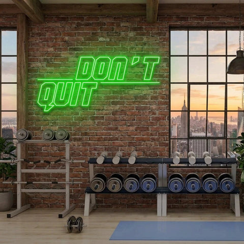 Dont Quit (Do It)2 Led Neon Sign Light