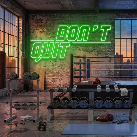 Dont Quit (Do It)2 Led Neon Sign Light