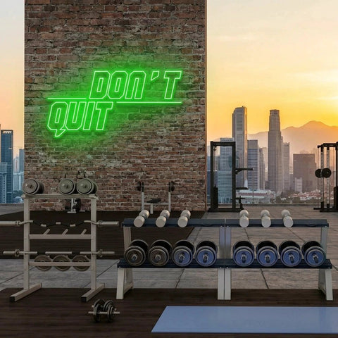 Dont Quit (Do It)2 Led Neon Sign Light