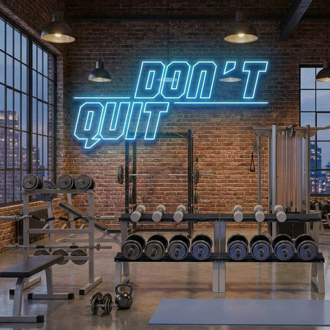 Dont Quit (Do It)2 Led Neon Sign Light