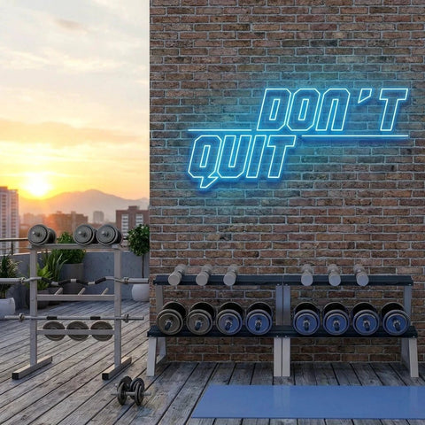 Dont Quit (Do It)2 Led Neon Sign Light