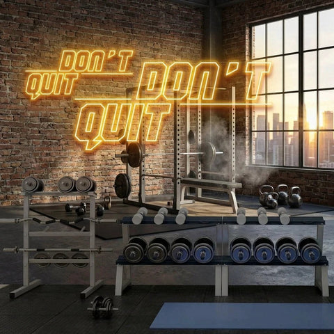 Dont Quit (Do It)2 Led Neon Sign Light