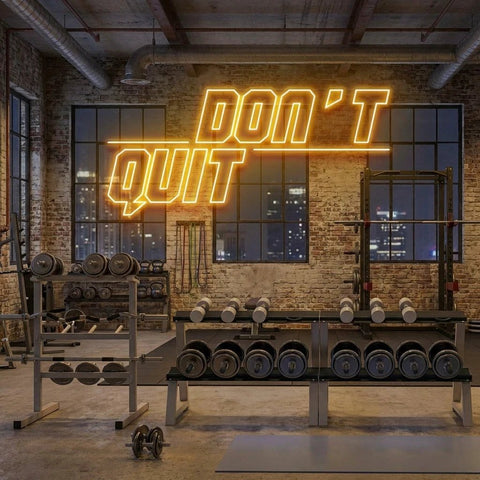 Dont Quit (Do It)2 Led Neon Sign Light