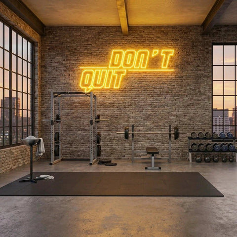 Dont Quit (Do It)2 Led Neon Sign Light