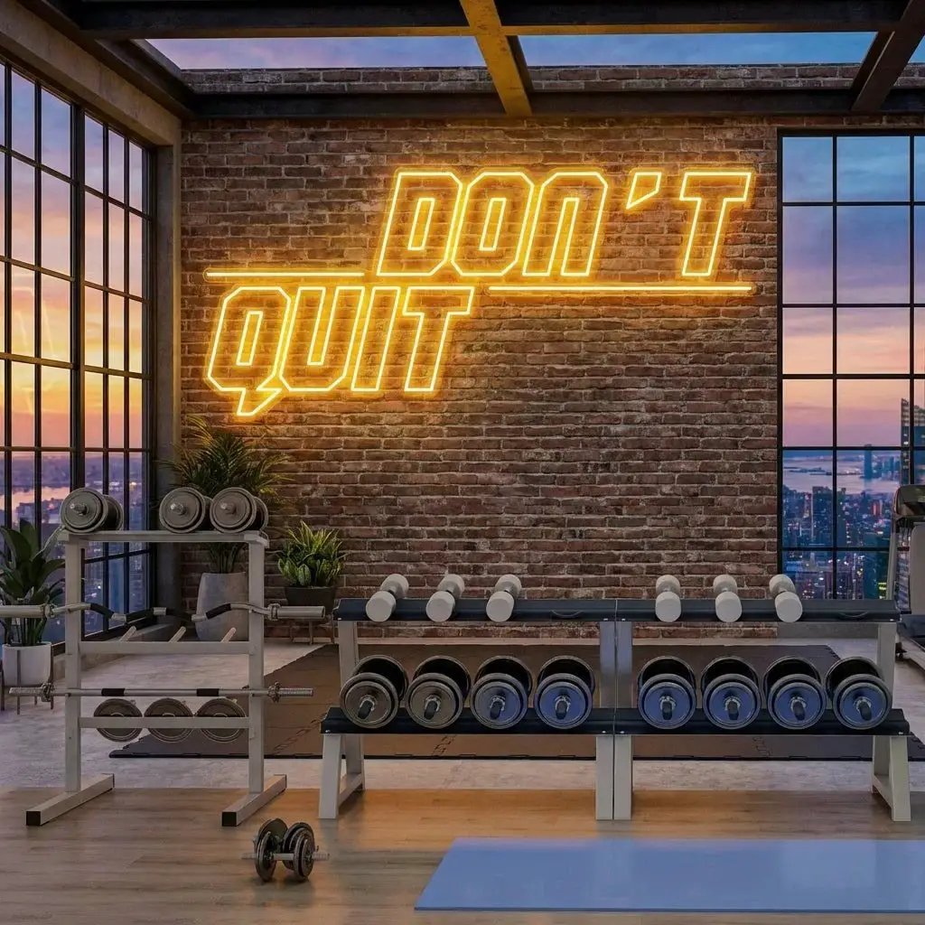 Dont Quit (Do It)2 Led Neon Sign Light