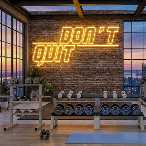 Dont Quit (Do It)2 Led Neon Sign Light