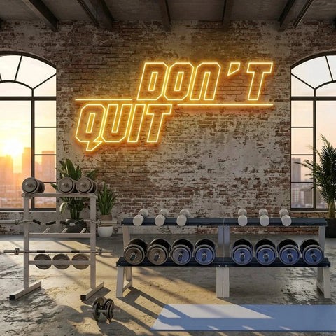 Dont Quit (Do It)2 Led Neon Sign Light