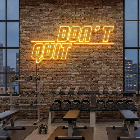 Dont Quit (Do It)2 Led Neon Sign Light