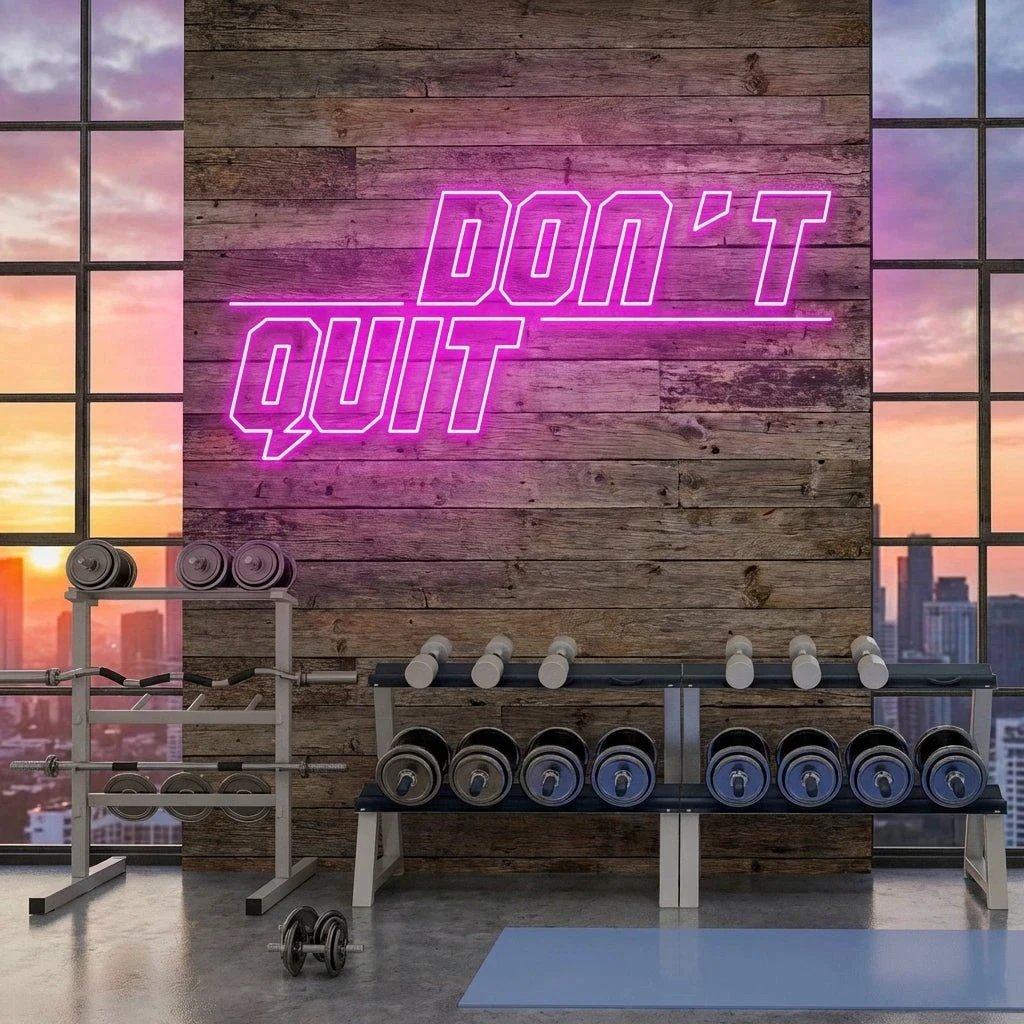 Dont Quit (Do It)2 Led Neon Sign Light