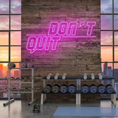 Dont Quit (Do It)2 Led Neon Sign Light