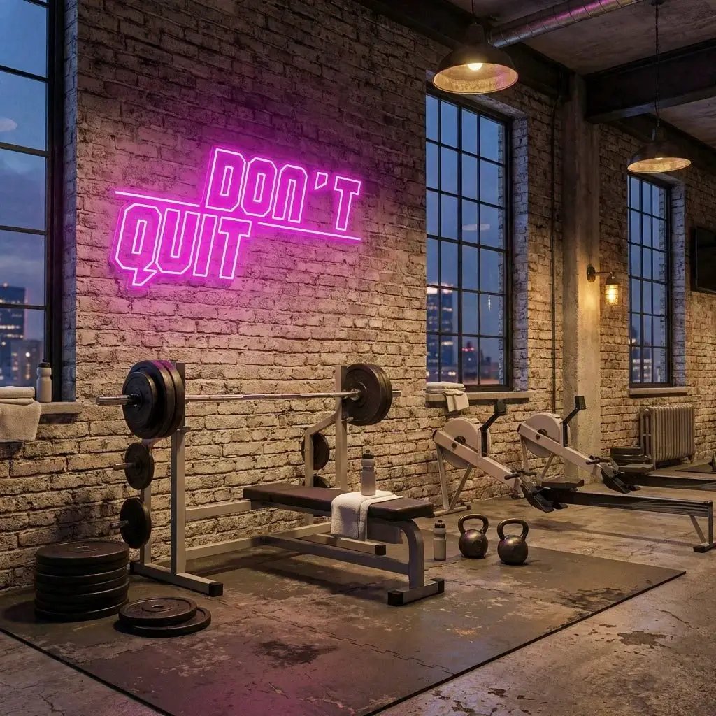 Dont Quit (Do It)2 Led Neon Sign Light