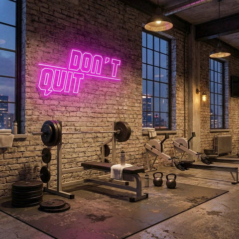Dont Quit (Do It)2 Led Neon Sign Light