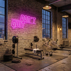 Dont Quit (Do It)2 Led Neon Sign Light