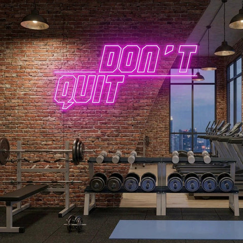 Dont Quit (Do It)2 Led Neon Sign Light