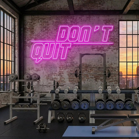 Dont Quit (Do It)2 Led Neon Sign Light
