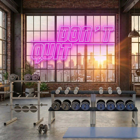 Dont Quit (Do It)2 Led Neon Sign Light
