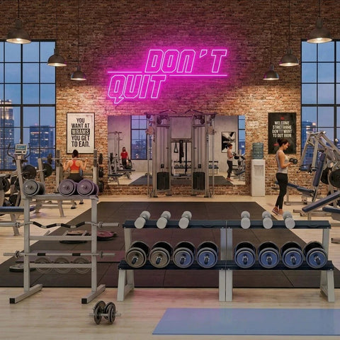 Dont Quit (Do It)2 Led Neon Sign Light