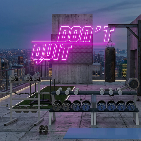 Dont Quit (Do It)2 Led Neon Sign Light